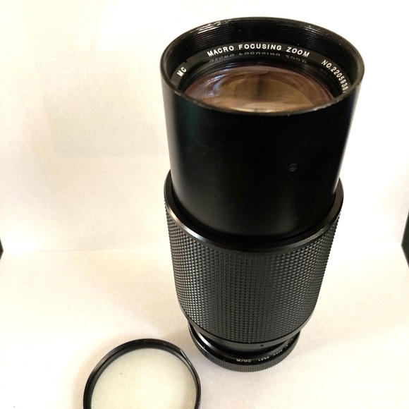 VIVITAR 75-205mm 1:3.8 MC MACRO FOCUSING ZOOM LENS W/ TIFFEN 62mm - Picture 4 of 9